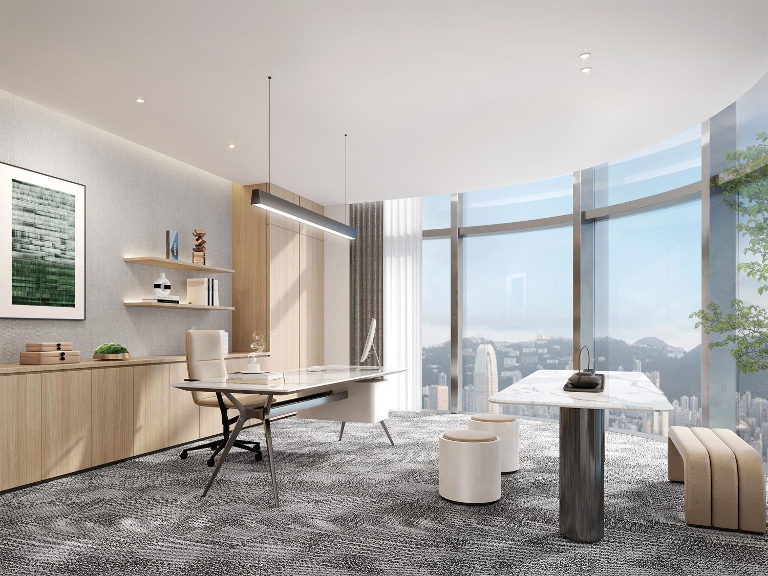 安徽辦公樓裝修首選，20余年設(shè)計(jì)施工經(jīng)驗(yàn)鑄就品質(zhì)！(圖1)