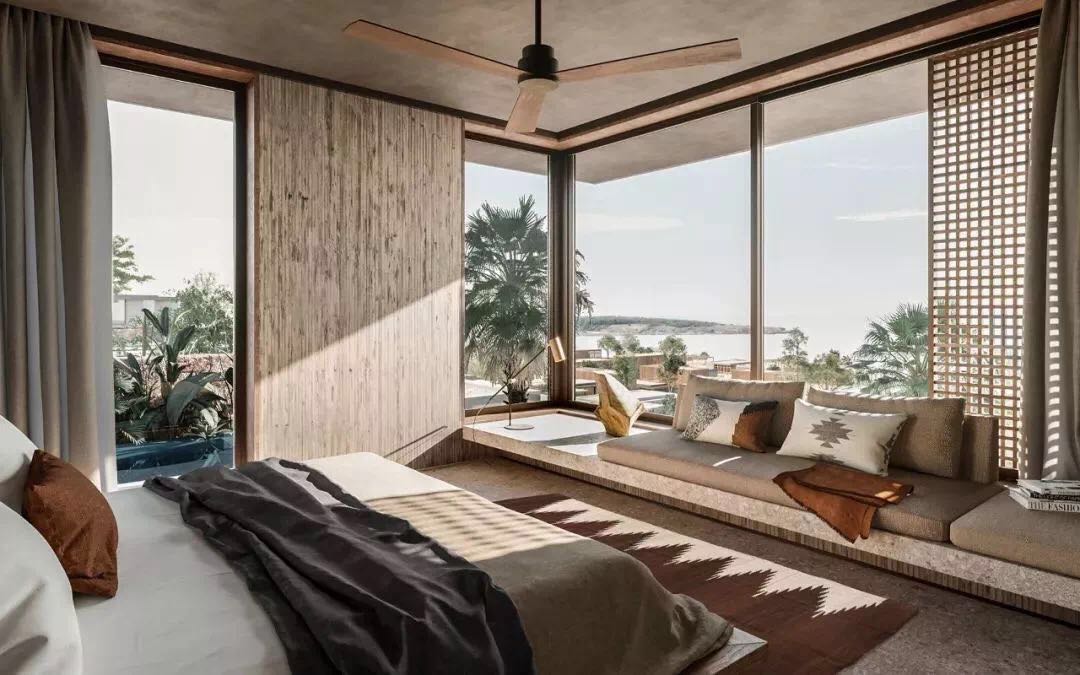 淮北民宿---侘寂風(fēng)民宿客房設(shè)計(jì)(圖2) 淮北民宿---侘寂風(fēng)民宿客房設(shè)計(jì)(圖2)