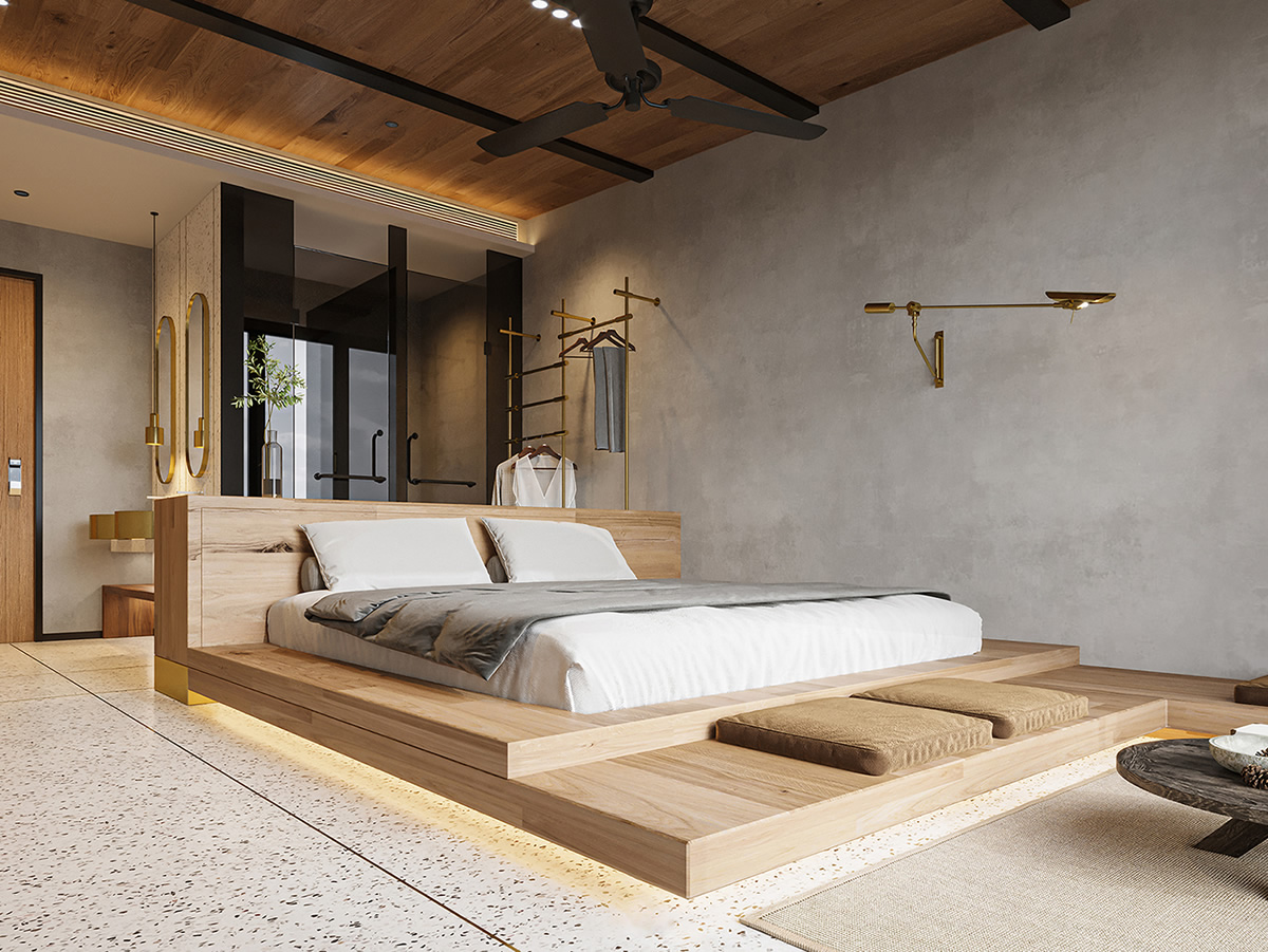 淮北小型極簡禪意民宿--生活美學(xué)空間(圖6) 淮北小型極簡禪意民宿--生活美學(xué)空間(圖6)