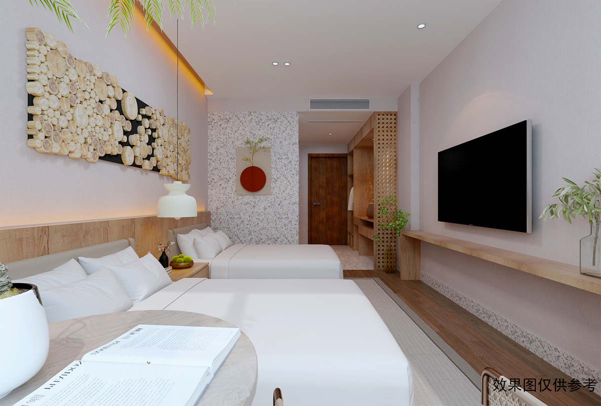 巢湖厵村CG02民宿現(xiàn)代客房裝修(圖5) 巢湖厵村CG02民宿現(xiàn)代客房裝修(圖5)