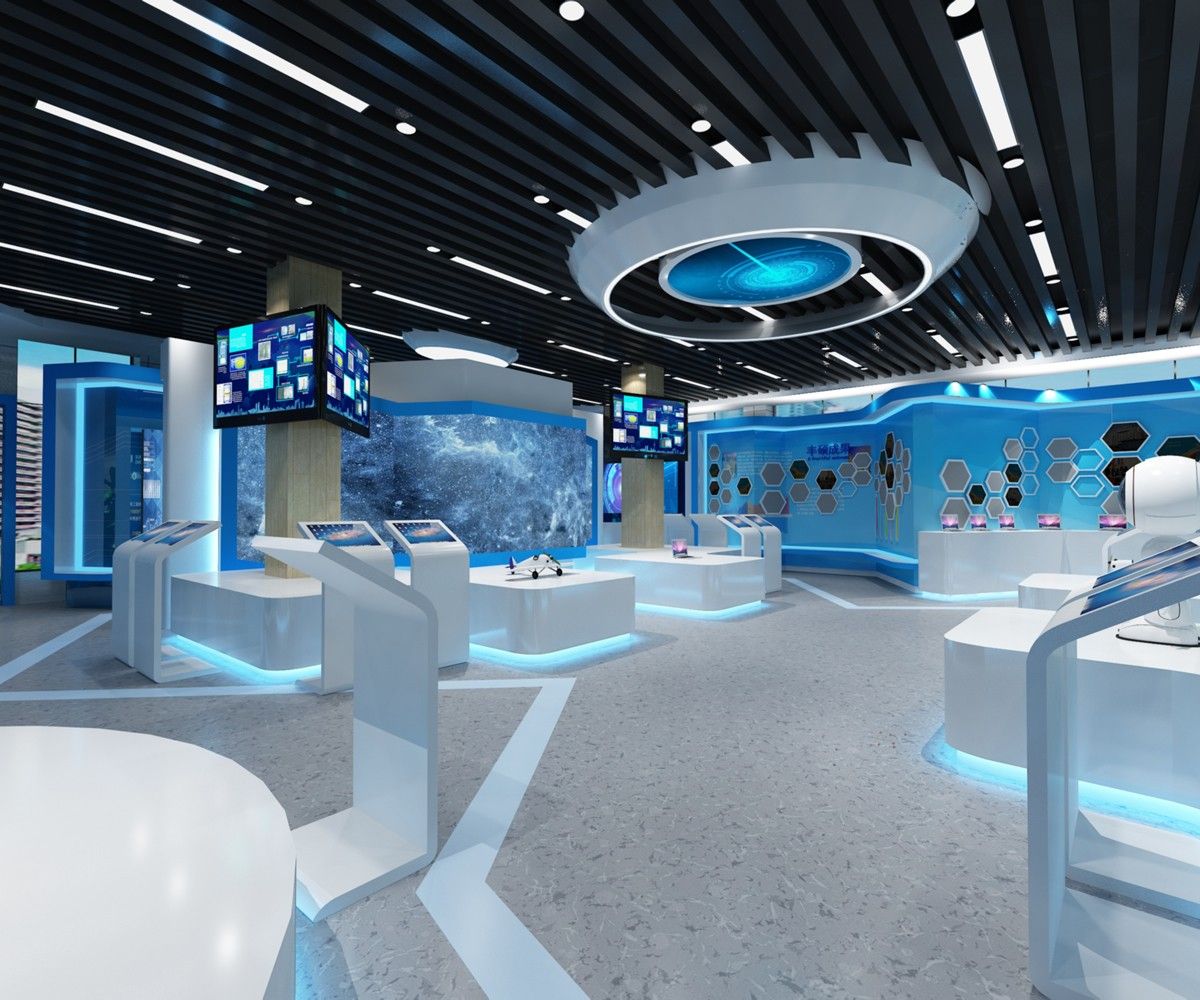 阜陽科技(阜陽)有限公司-科技展廳裝修(圖4) 阜陽科技(阜陽)有限公司-科技展廳裝修(圖4)