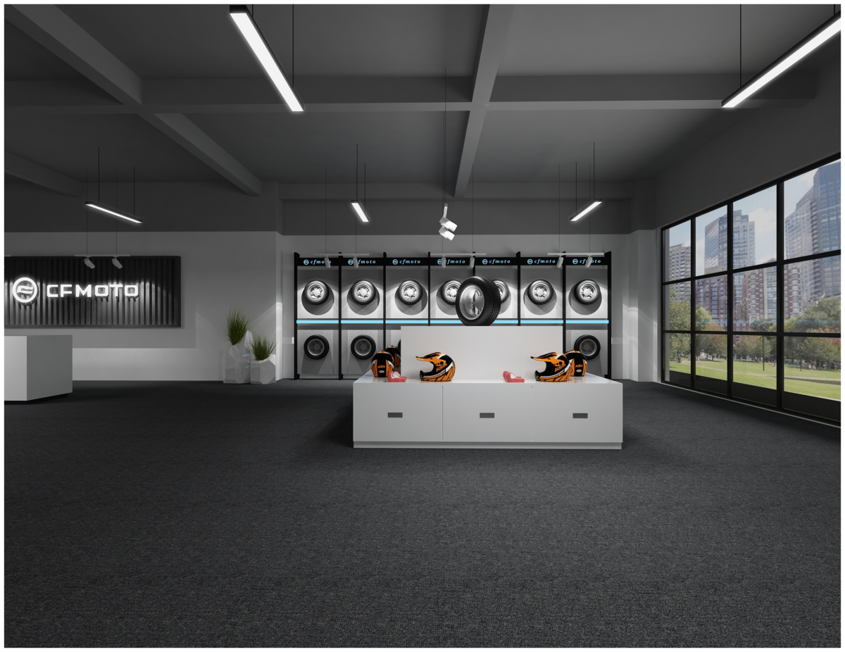 合肥警用裝備1200平方工業(yè)風(fēng)展廳裝修(圖4) 合肥警用裝備1200平方工業(yè)風(fēng)展廳裝修(圖4)