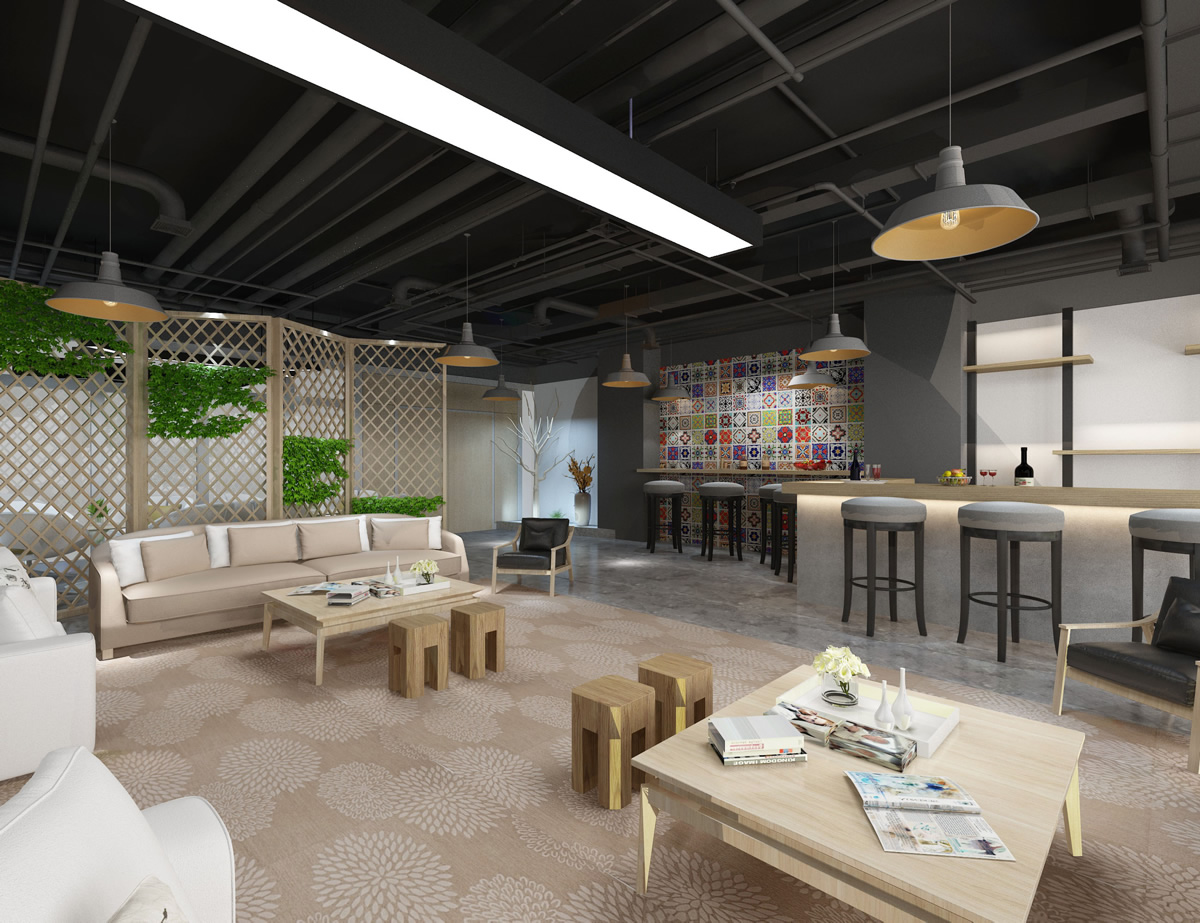 安徽國科2500平工業(yè)風(fēng)辦公空間裝修項目(圖3) 安徽國科2500平工業(yè)風(fēng)辦公空間裝修項目(圖3)