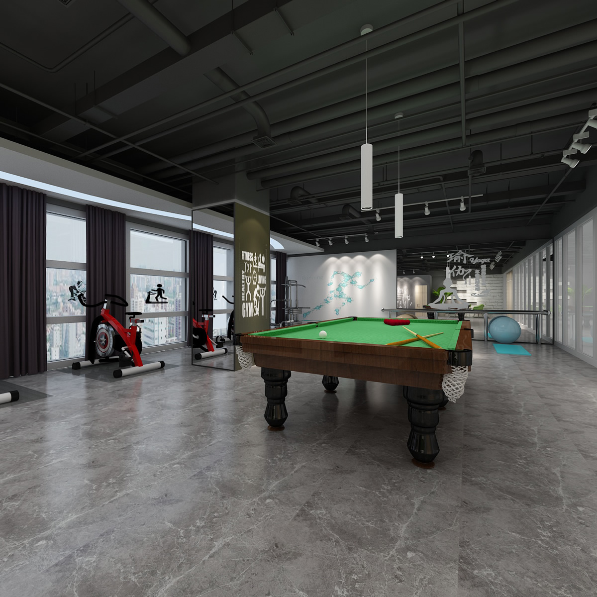 安徽國科2500平工業(yè)風(fēng)辦公空間裝修項目(圖5) 安徽國科2500平工業(yè)風(fēng)辦公空間裝修項目(圖5)