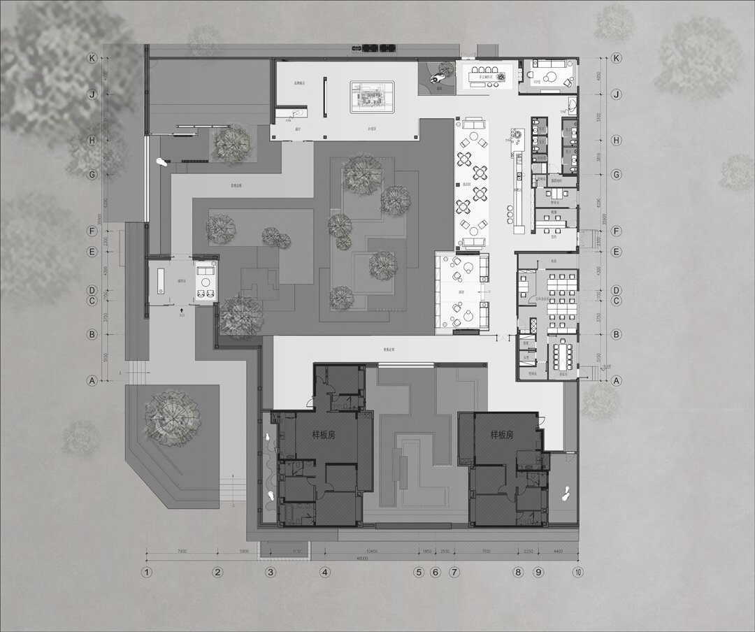 淮北.華松時代售樓部現代簡約裝飾裝修項目(圖1) 淮北.華松時代售樓部現代簡約裝飾裝修項目(圖1)