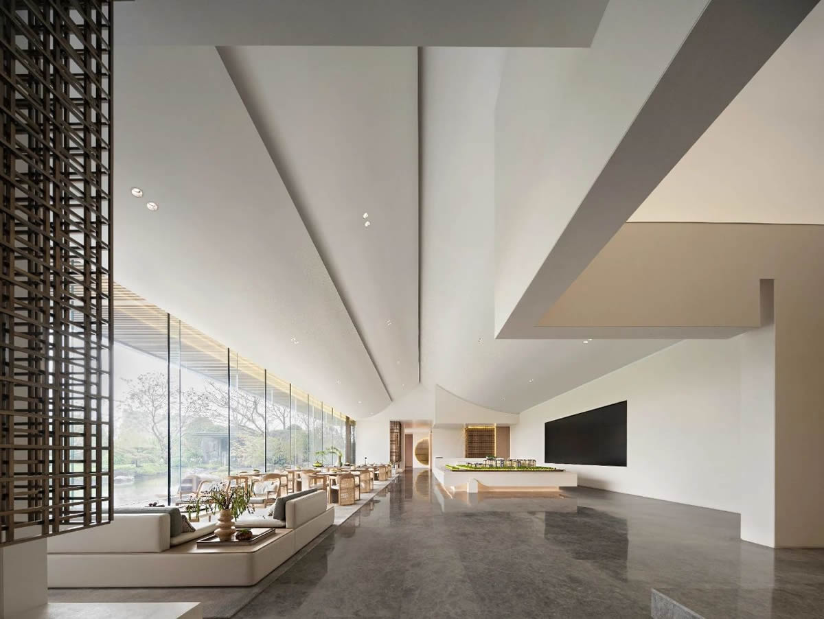 廣德·中糧江山譽景售樓部新中式裝飾裝修工程(圖3) 廣德·中糧江山譽景售樓部新中式裝飾裝修工程(圖3)