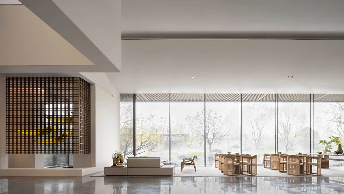 廣德·中糧江山譽景售樓部新中式裝飾裝修工程(圖6) 廣德·中糧江山譽景售樓部新中式裝飾裝修工程(圖6)