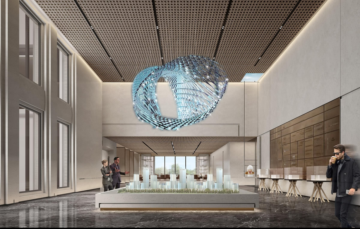 含山.錦繡華城售樓部新中式裝飾裝修工程(圖3) 含山.錦繡華城售樓部新中式裝飾裝修工程(圖3)