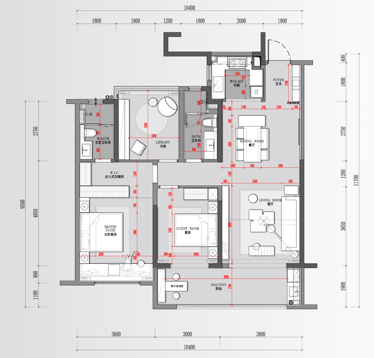 淮北.華松籣墅香汐高層C戶型現(xiàn)代簡約風(fēng)樣板間裝飾裝修項目(圖1) 淮北.華松籣墅香汐高層C戶型現(xiàn)代簡約風(fēng)樣板間裝飾裝修項目(圖1)