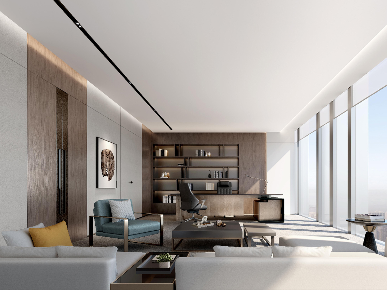 總經(jīng)理辦公室的裝修設(shè)計(jì)注意細(xì)節(jié)(圖1) 總經(jīng)理室.jpg