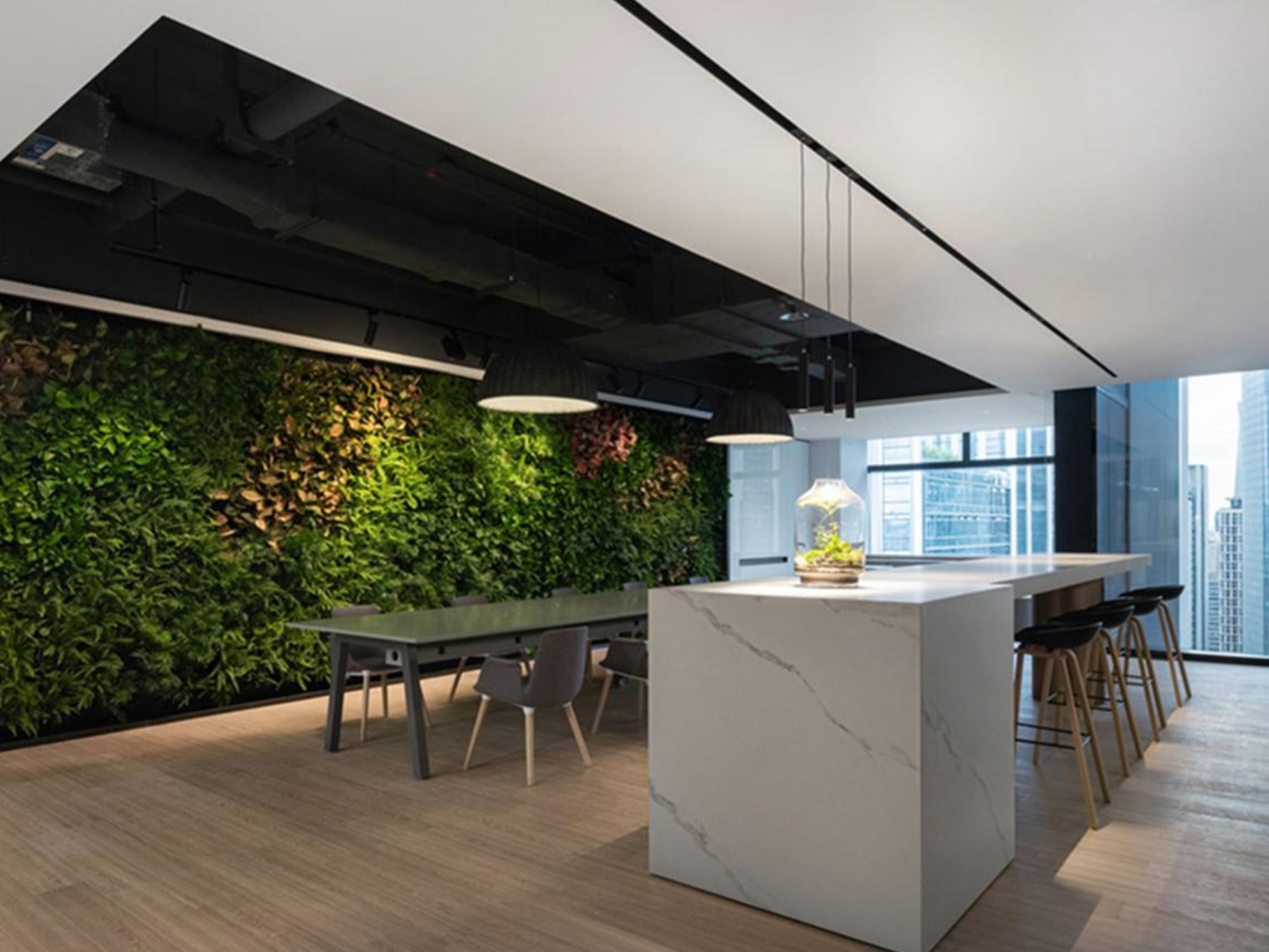 半山裝飾帶你了解---辦公樓茶水間裝修色彩搭配(圖2) 茶水間5.jpg