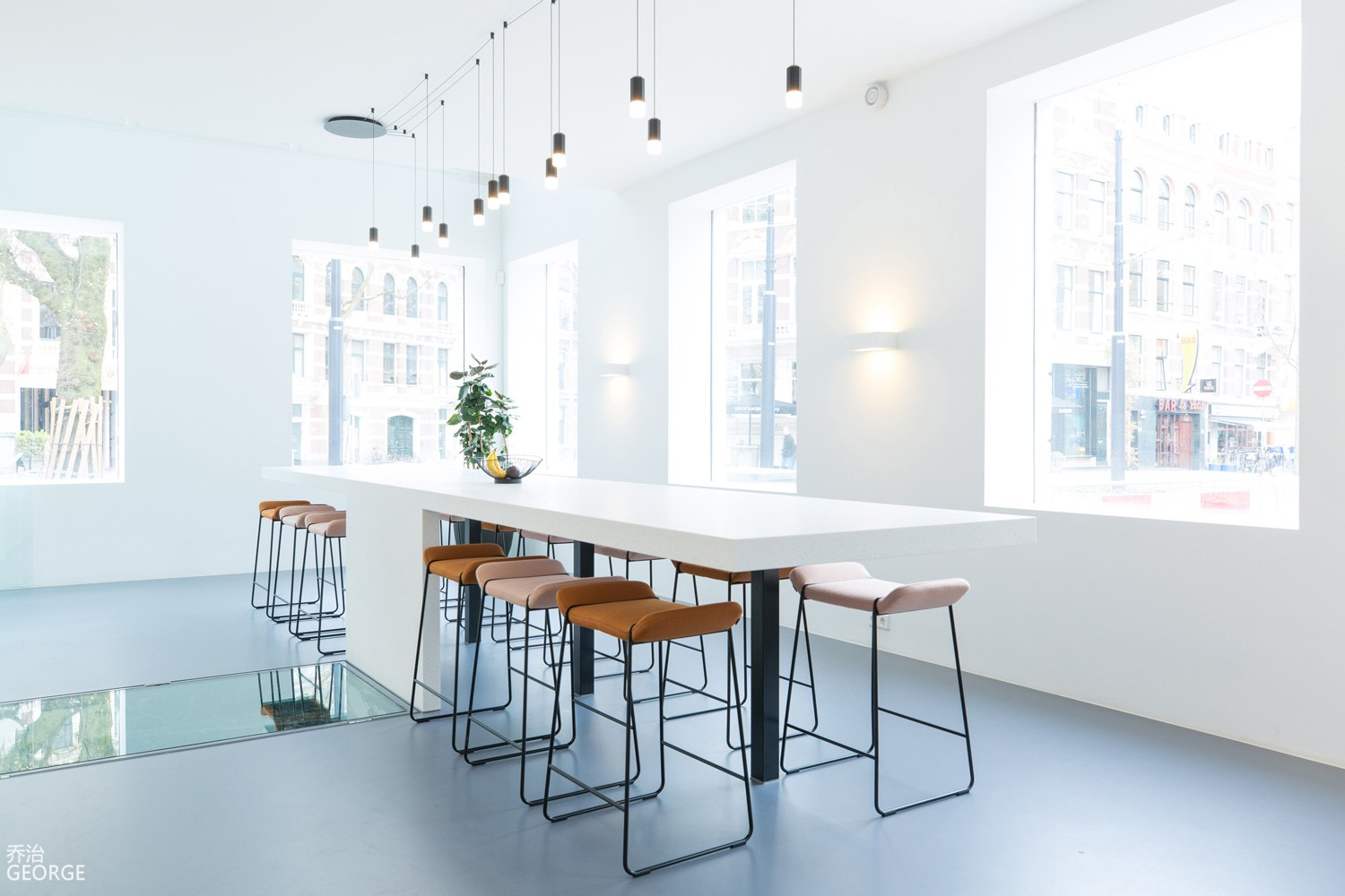 馬鞍山市1500平方淺色系簡(jiǎn)約辦公室裝修設(shè)計(jì)案例(圖2) 茶水間.jpg