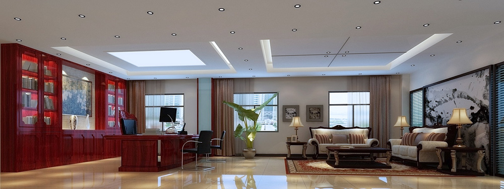 雷沃機械設備有限公司-辦公樓裝修(圖6) 雷沃機械設備有限公司-辦公樓裝修(圖6)