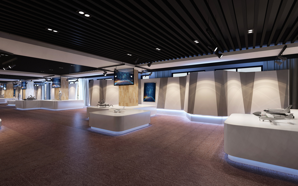 國(guó)科上海企業(yè)發(fā)展有限公司-展廳裝修(圖1)