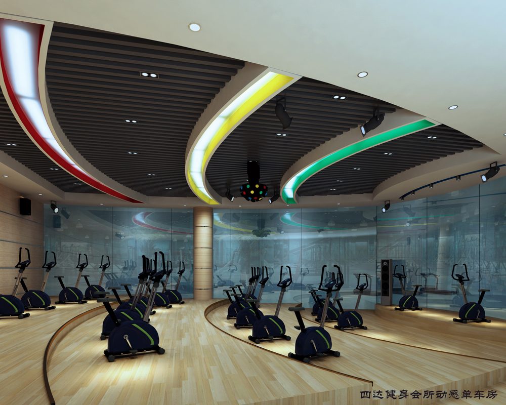 四達(dá)健身會(huì)所-健身房裝修(圖4) 四達(dá)健身會(huì)所-健身房裝修(圖4)