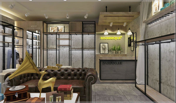 合肥瑤海區(qū)服裝店裝修設(shè)計(jì)(圖1) 合肥瑤海區(qū)服裝店裝修設(shè)計(jì)(圖1)