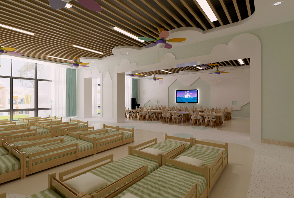 皖新文化廣場(chǎng)2300平方幼兒園裝修設(shè)計(jì)項(xiàng)目(圖5) 皖新文化廣場(chǎng)2300平方幼兒園裝修設(shè)計(jì)項(xiàng)目(圖5)