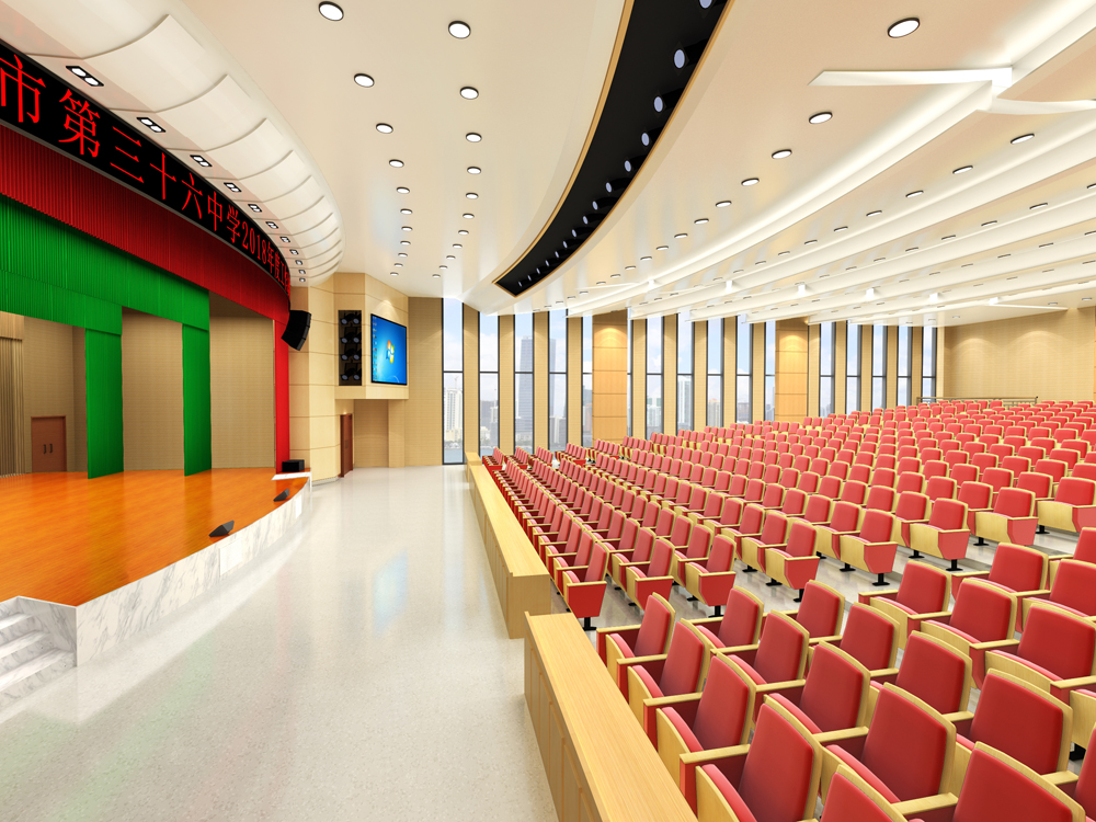 合肥市第三十六中報(bào)告廳裝修設(shè)計(jì)(圖2) 合肥市第三十六中報(bào)告廳裝修設(shè)計(jì)(圖2)