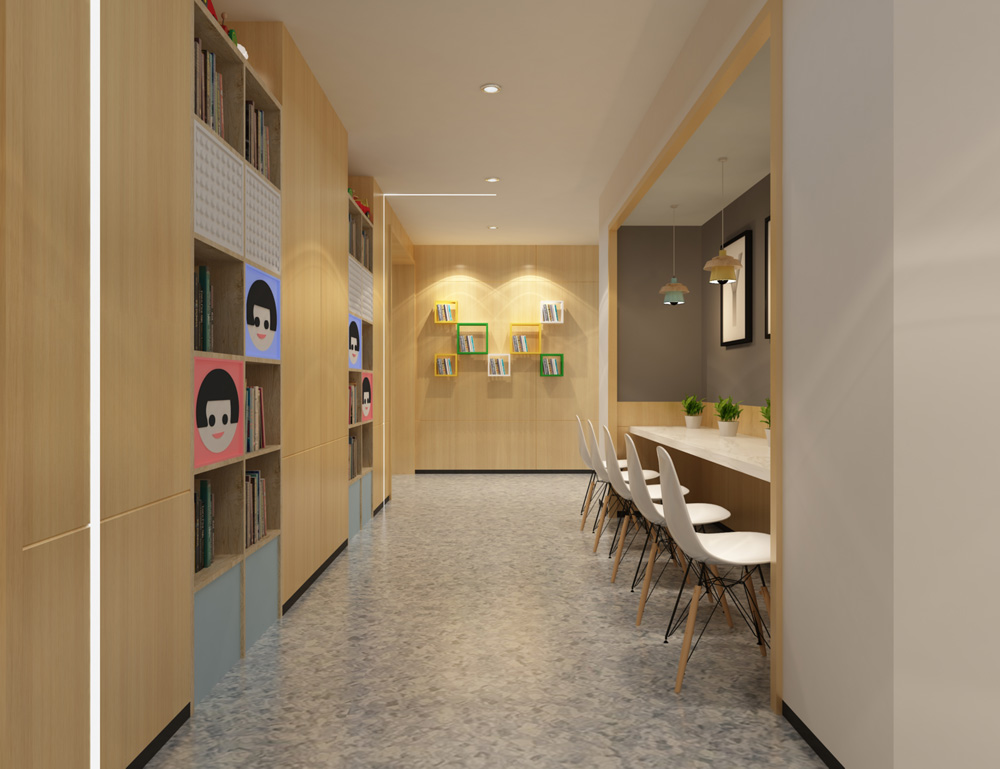 優(yōu)邦學-銅陵路中小學培訓機構(gòu)裝修設計項目(圖3)